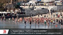 “Tuffo di San Silvestro”, il video