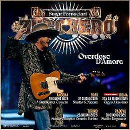 Zucchero torna live con l'“Overdose d’amore” tour e presenta il nuovo singolo “Una come te”