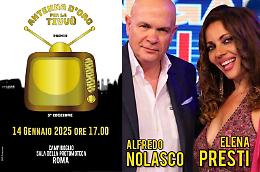 Alfredo Nolasco tra i premiati dell'edizione 2025 di "Antenna d’Oro per la TIVVÙ"