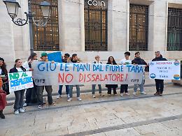 «Non accetteremo mai il dissalatore sul fiume Tara»