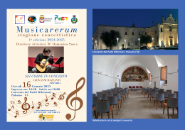 Il M° Giovanni Mazzanti in concerto