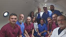 Coppia intossicata dal monossido di carbonio, salvata in ospedale. Le foto