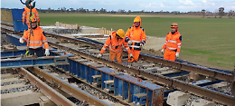 Linea Adriatica: lavori per il raddoppio Ripalta-Lesina, circolazione ferroviaria modificata. Le foto