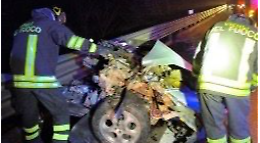 Tragedia sulla Statale 93: due vite spezzate. Le foto