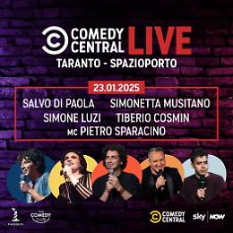 Spazioporto: doppio appuntamento con  “Comedy Central Live”