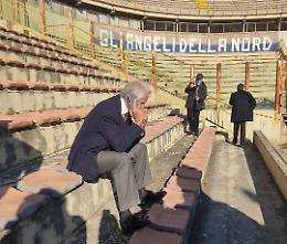 Malagò allo Iacovone: "Così rinascerà lo stadio". Il video e le foto