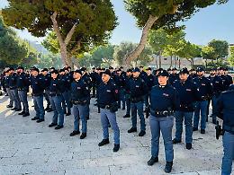 Nuovi rinforzi per la Polizia di Stato nella Bat. Foto e video