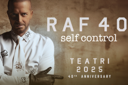 Raf torna nei teatri con il tour celebrativo: attesa speciale per Bari