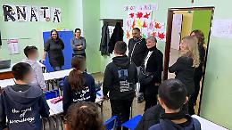 Melucci, sopralluogo al plesso "Mazzaraso"