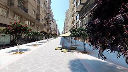 Una "rambla" nel cuore di Bari: in arrivo un restyling per via Argiro, Putignani e Calefati. Le foto