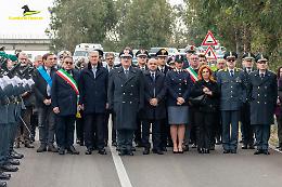 Brindisi ricorda il sacrificio di De Falco e Sottile. Le foto