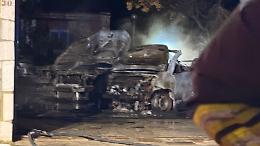 Rogo in un autoparco: distrutte sei auto