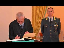 Visita istituzionale del Presidente del Tribunale e del Procuratore alla Guardia di Finanza. Il video
