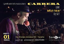 Carrera e le sue "Canzoni": il Sonora celebra i grandi della musica italiana 
