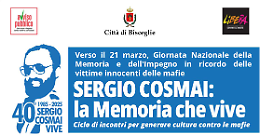 Bisceglie ricorda Sergio Cosmai: un anno di iniziative contro le mafie