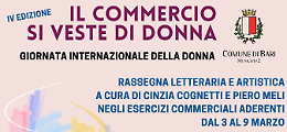 “Il commercio si veste di donna”: arte, musica e letteratura per celebrare l’8 marzo. Il programma