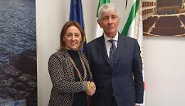 Andria, la sindaca Bruno incontra il ministro Abodi: focus sullo Stadio Degli Ulivi