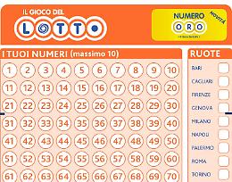 Giocata da 4 euro, vincita da oltre 200mila: colpo grosso al Lotto ad Andria