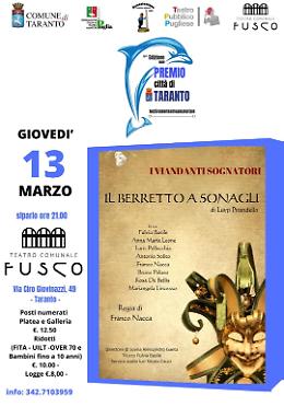 "Il berretto a sonagli" al Teatro Fusco: appuntamento con il teatro amatoriale