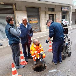 Manutenzione straordinaria delle rete fognaria