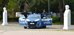 Un bolide elettrico per la Polizia a Taranto