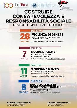 Università e Carabinieri insieme per la legalità 
