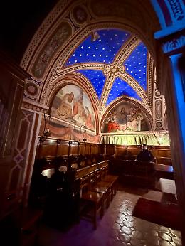 Subiaco, sulla via di San Benedetto
