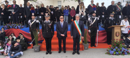 La Stazione dei Carabinieri dedicata all’eroe Cataldo Stasi, ucciso dalla Banda della Uno Bianca. Le foto