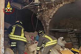 Al via i lavori per la messa in sicurezza dello stabile evacuato dopo il crollo a Molfetta