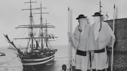 Un pellegrinaggio storico: i Perdune sul  veliero Amerigo Vespucci