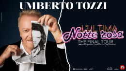 L'addio di Tozzi alle scene: il tour finale tocca Bari e Lecce 