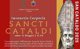 Il ritrovamento del Corpo di San Cataldo: ostensione della Crocetta aurea e liturgia al battistero