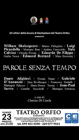 Teatro Orfeo: allievi in scena per i 10 anni della scuola di recitazione 
