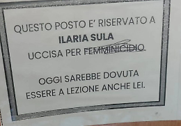 Università del Salento, sfregio alla memoria di Ilaria Sula: cancellata la parola “femminicidio”