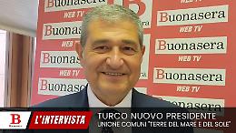 Francesco Turco nuovo presidente dell'Unione dei Comuni "Terre del Mare e del Sole"