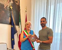 Il Comune di Taranto sostiene l'impresa ciclistica di Adriano Tegas