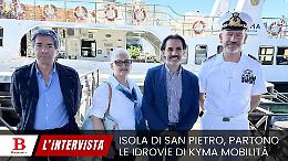 Isola di San Pietro, idrovie e non solo: parla il presidente di Kyma Mobilità