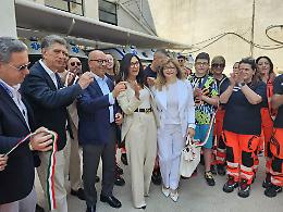 Il 118 ha una nuova casa: sede moderna e funzionale nella zona dell’ex scuola “Principe di Napoli”. Le foto