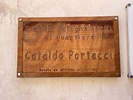 Una falegnameria di quartiere nel nome di Cataldo Portacci