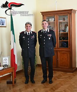 Il Generale Del Monaco in visita al Comando Provinciale di Taranto 