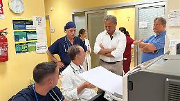 Ospedale Vito Fazzi, ispezione amara: chirurgia vascolare ferma, pronto soccorso al collasso