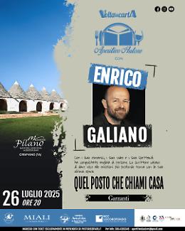 Enrico Galiano torna ad Aperitivo d’Autore 
