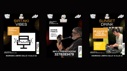 Tre serate di musica e atmosfere sul mare: alle Terrazze Sirtaki torna il weekend di emozioni