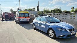 Tragedia sfiorata, villetta in fiamme: provvidenziale intervento della Polizia che salva 4 persone. Le foto