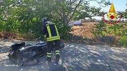 Incidente sulla Ostuni–Villanova: motociclista 22enne in codice rosso