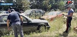 Sequestrata un'area rurale trasformata in discarica abusiva. Le foto