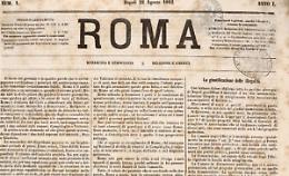 Auguri al quotidiano “Roma” per i suoi primi 163 anni