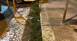Strade sporche nel centro, cittadina scrive al sindaco Bitetti: “Situazione intollerabile”. Le foto