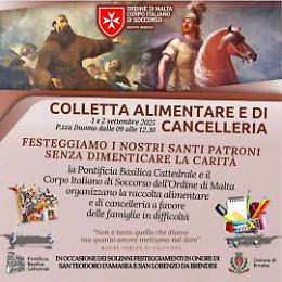 Raccolta di alimenti e materiale scolastico per i più bisognosi
