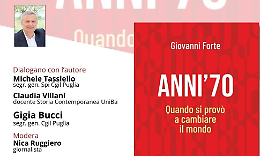 Gianni Forte racconta gli anni 70: la presentazione del suo nuovo libro